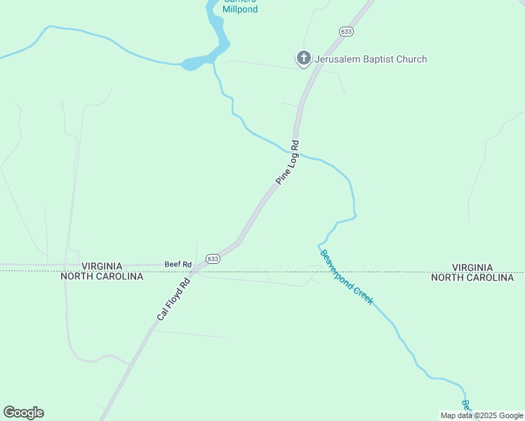 map of restaurants, bars, coffee shops, grocery stores, and more near 5258 Pine Log Road in Emporia