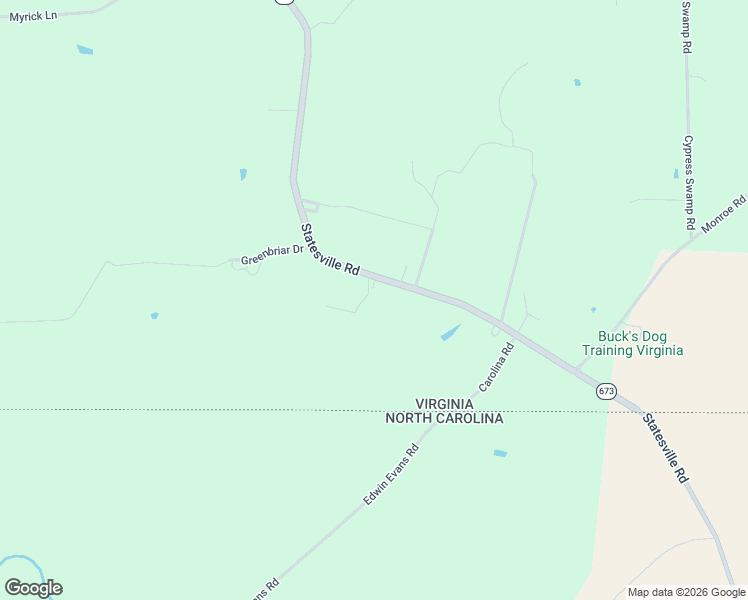 map of restaurants, bars, coffee shops, grocery stores, and more near 34392 Statesville Road in Newsoms