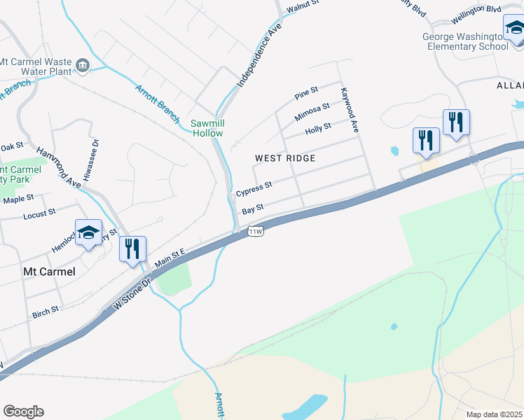 318 Bay Street, Mount Carmel TN Walk Score