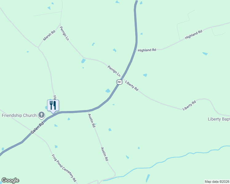 map of restaurants, bars, coffee shops, grocery stores, and more near 4381 Galen Road in Lafayette