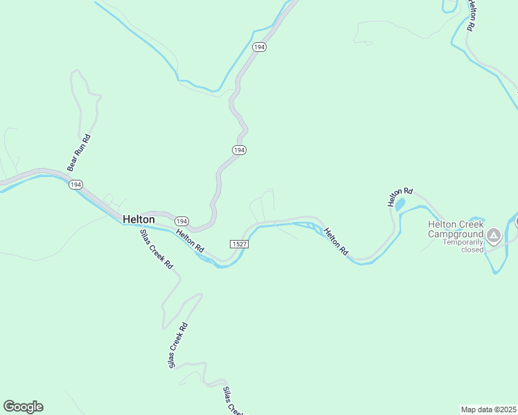 map of restaurants, bars, coffee shops, grocery stores, and more near 689 Helton Road in Grassy Creek