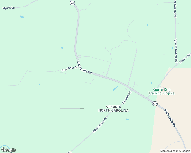 map of restaurants, bars, coffee shops, grocery stores, and more near 34392 Statesville Road in Newsoms