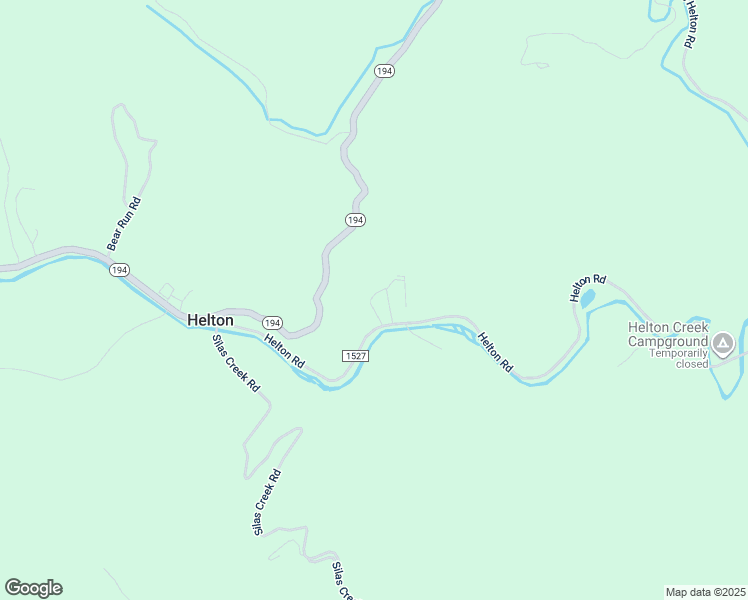 map of restaurants, bars, coffee shops, grocery stores, and more near 689 Helton Road in Grassy Creek