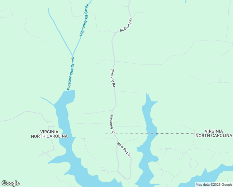 map of restaurants, bars, coffee shops, grocery stores, and more near 3317 Birdsong Road in Ebony