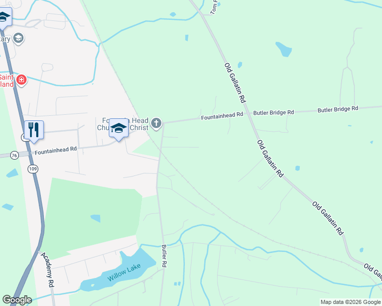 map of restaurants, bars, coffee shops, grocery stores, and more near 802 Butler Road in Portland