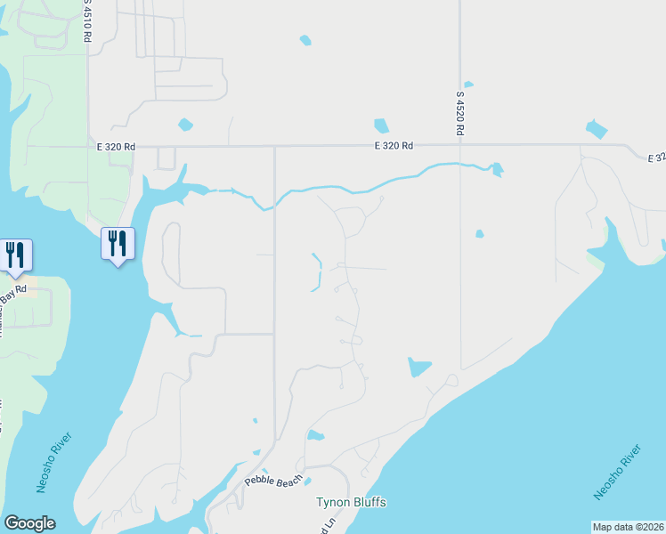 map of restaurants, bars, coffee shops, grocery stores, and more near 451625 Firestone in Afton