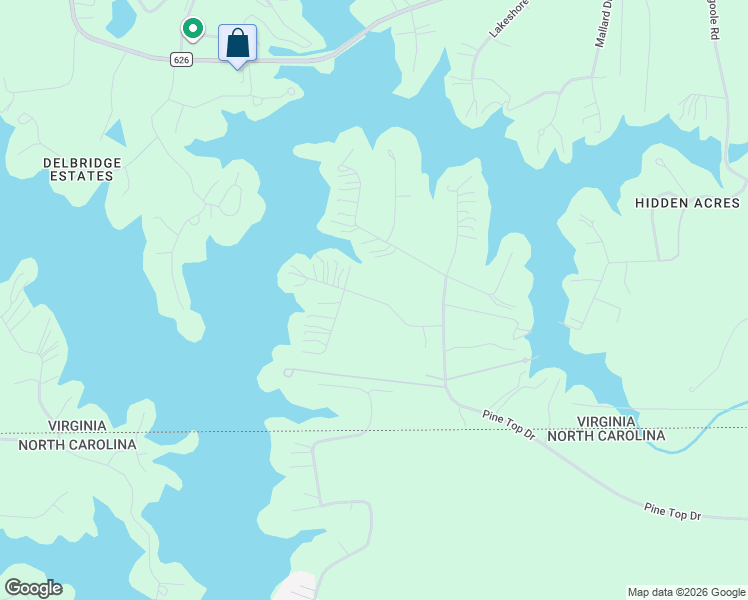 map of restaurants, bars, coffee shops, grocery stores, and more near Lookout Point Drive in Brunswick