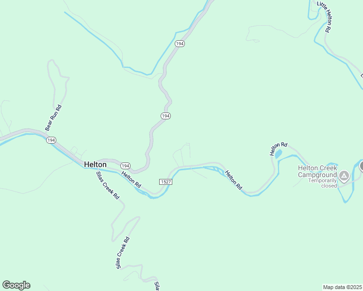 map of restaurants, bars, coffee shops, grocery stores, and more near 783 Helton Road in Grassy Creek
