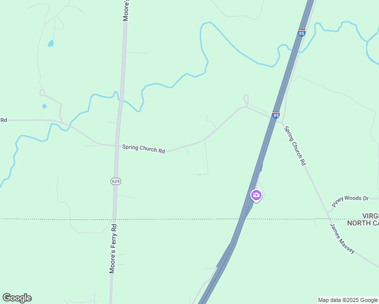 map of restaurants, bars, coffee shops, grocery stores, and more near 942-1046 Spring Church Road in Skippers