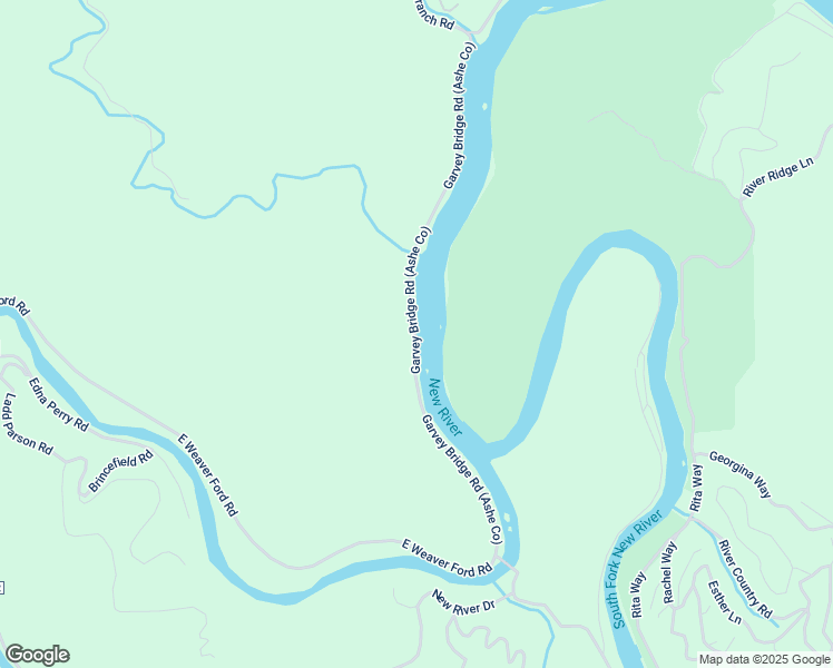 map of restaurants, bars, coffee shops, grocery stores, and more near 888 Garvey Bridge Road in Grassy Creek