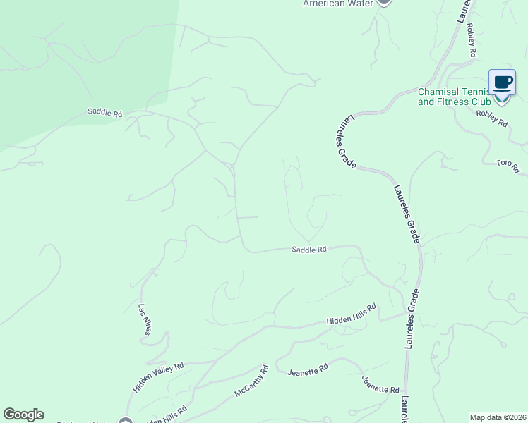 map of restaurants, bars, coffee shops, grocery stores, and more near 11827 Saddle Road in Monterey