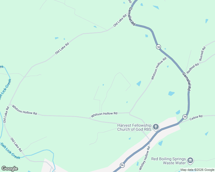 map of restaurants, bars, coffee shops, grocery stores, and more near 789 Whitson Hollow Road in Red Boiling Springs