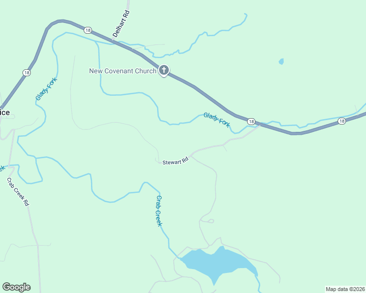 map of restaurants, bars, coffee shops, grocery stores, and more near 358 Stewart Road in Ennice