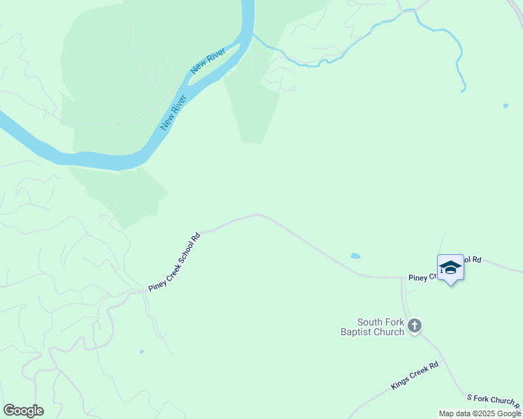 map of restaurants, bars, coffee shops, grocery stores, and more near 1234 Piney Creek School Road in Piney Creek