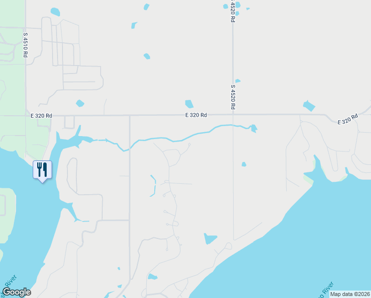 map of restaurants, bars, coffee shops, grocery stores, and more near 451686 Congressional in Afton