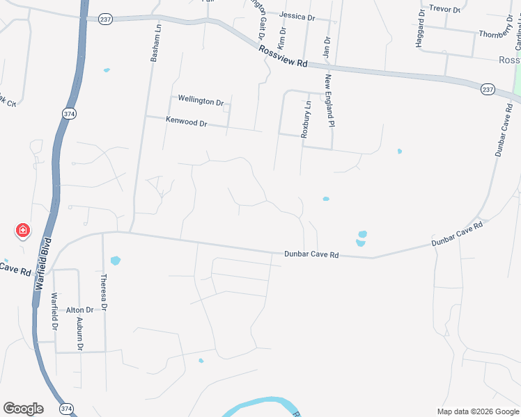 map of restaurants, bars, coffee shops, grocery stores, and more near 1080 Barnhill Road in Clarksville