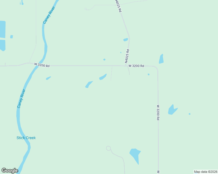 map of restaurants, bars, coffee shops, grocery stores, and more near 402711 West 3200 Road in Ramona