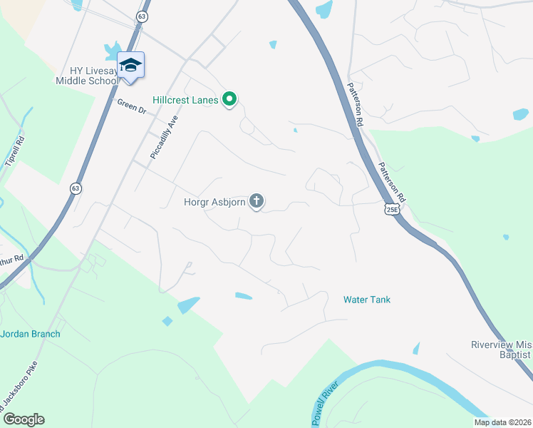 map of restaurants, bars, coffee shops, grocery stores, and more near 241 Reagan Street in Harrogate