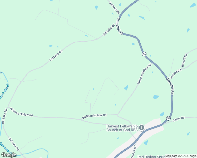 map of restaurants, bars, coffee shops, grocery stores, and more near 789 Whitson Hollow Road in Red Boiling Springs