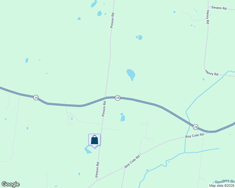 map of restaurants, bars, coffee shops, grocery stores, and more near 6662 Tennessee 25 in Springfield