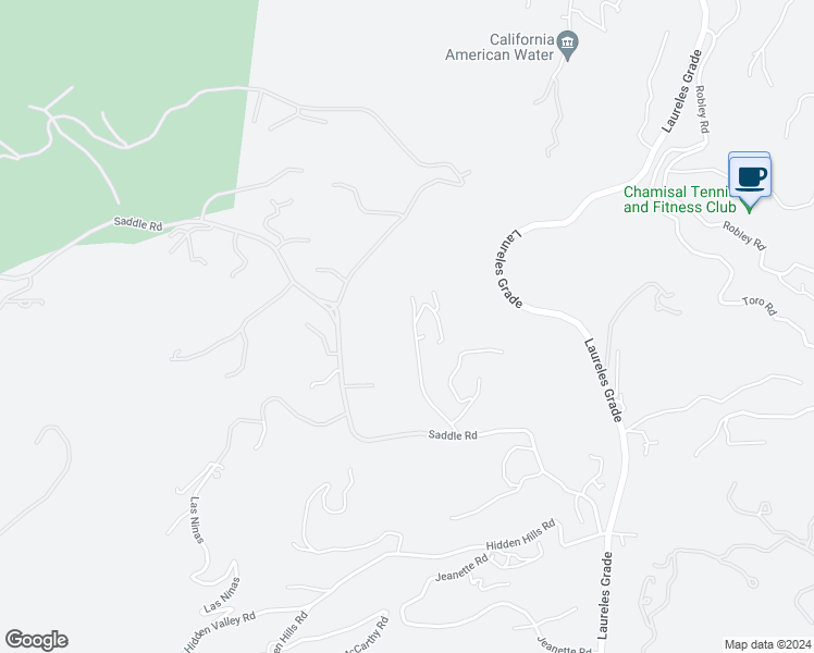 map of restaurants, bars, coffee shops, grocery stores, and more near 25950 Colt Lane in Carmel Valley