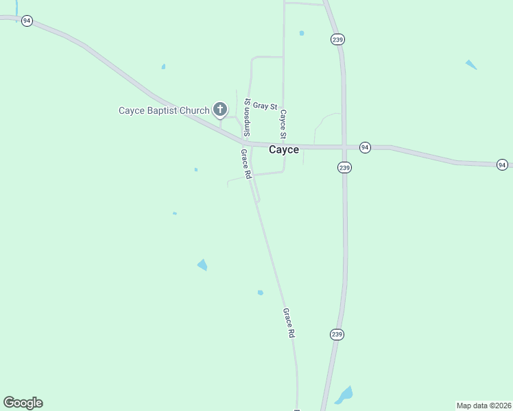 map of restaurants, bars, coffee shops, grocery stores, and more near 300 Grace Road in Fulton