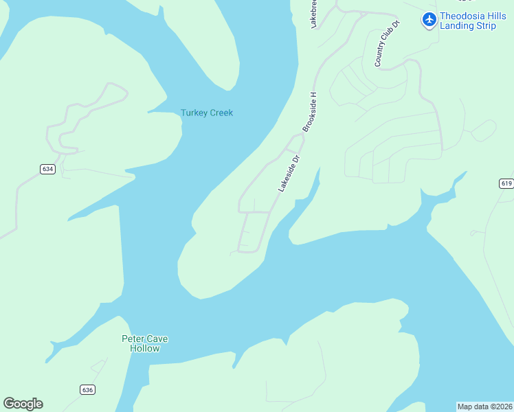 map of restaurants, bars, coffee shops, grocery stores, and more near 23 Robin Road in Theodosia