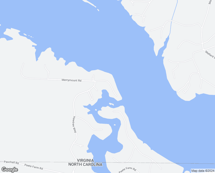 map of restaurants, bars, coffee shops, grocery stores, and more near 83 Merrymount Road in Boydton