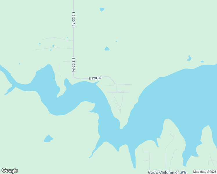 map of restaurants, bars, coffee shops, grocery stores, and more near 10276 East Joe's Road in Talala