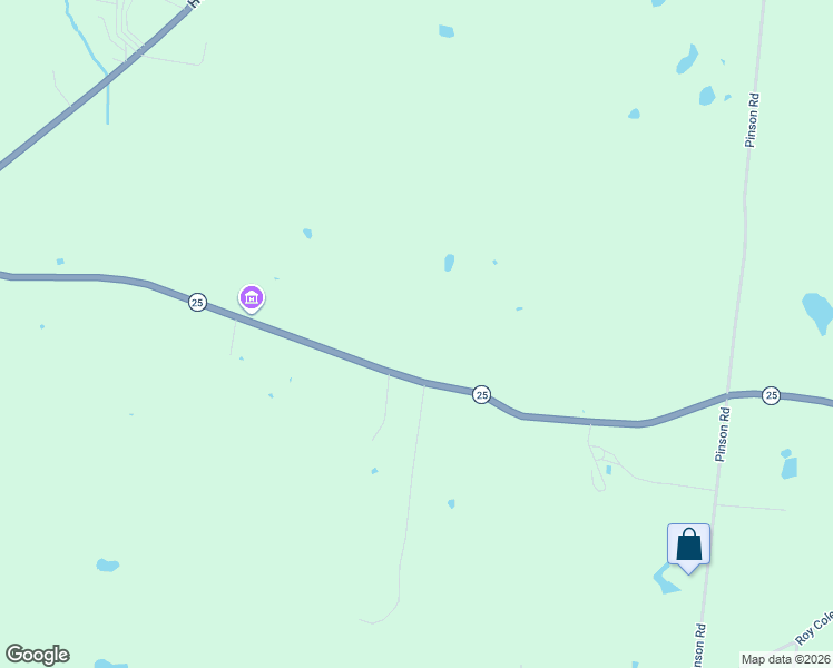 map of restaurants, bars, coffee shops, grocery stores, and more near 6422 Tennessee 25 in Springfield