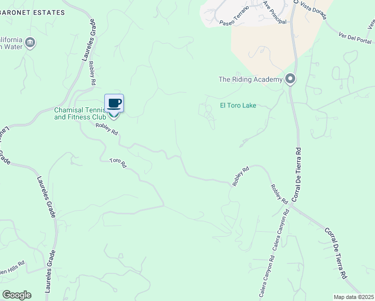 map of restaurants, bars, coffee shops, grocery stores, and more near 89 Robley Road in Salinas
