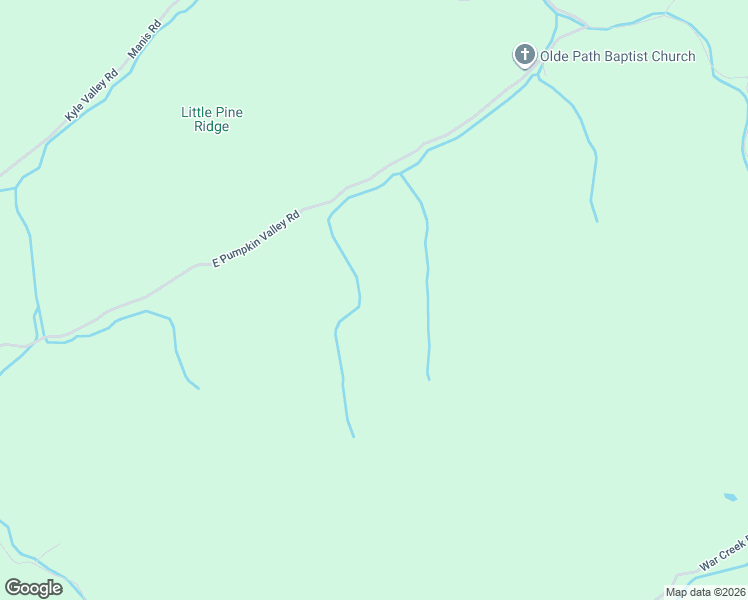 map of restaurants, bars, coffee shops, grocery stores, and more near 1028 East Pumpkin Valley Road in Eidson