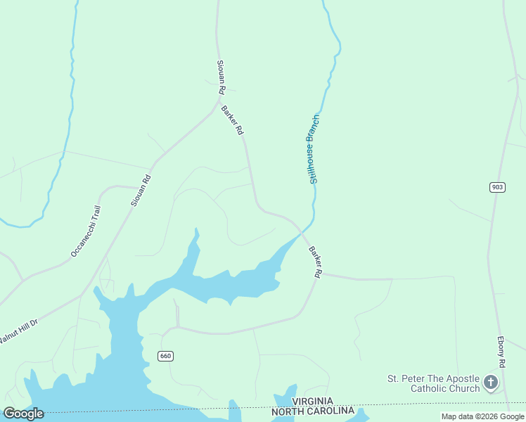 map of restaurants, bars, coffee shops, grocery stores, and more near Barker Road in Ebony