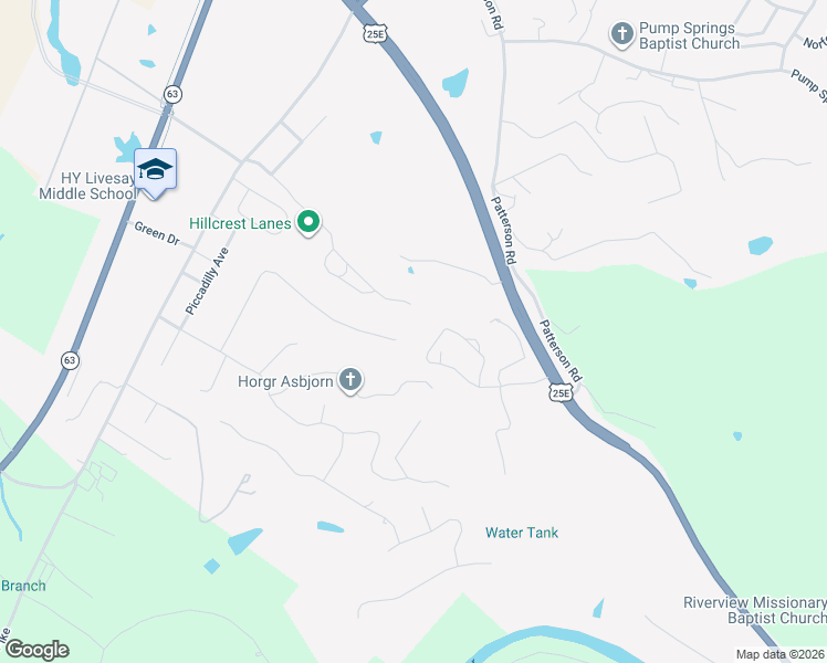 map of restaurants, bars, coffee shops, grocery stores, and more near 395 Yorkshire Dr in Harrogate