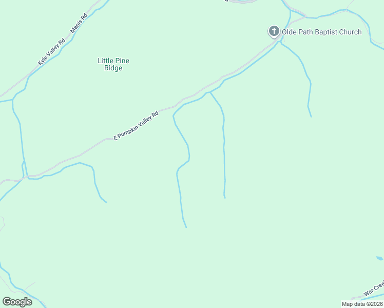 map of restaurants, bars, coffee shops, grocery stores, and more near 1028 East Pumpkin Valley Road in Eidson