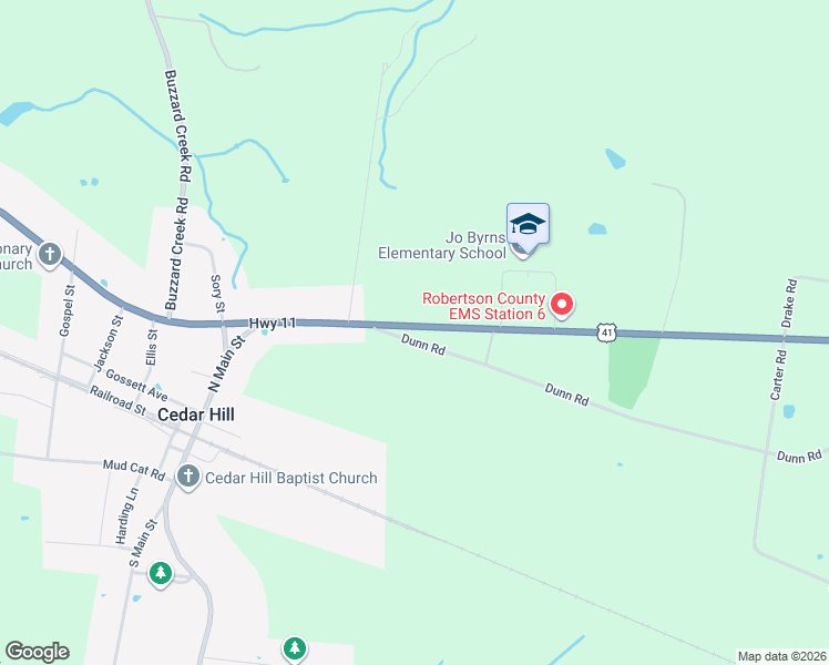 map of restaurants, bars, coffee shops, grocery stores, and more near 3265 Dunn Rd in Cedar Hill