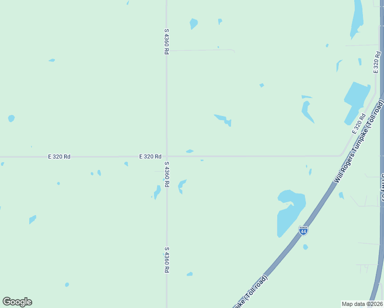 map of restaurants, bars, coffee shops, grocery stores, and more near 436039 East 320 Road in Big Cabin