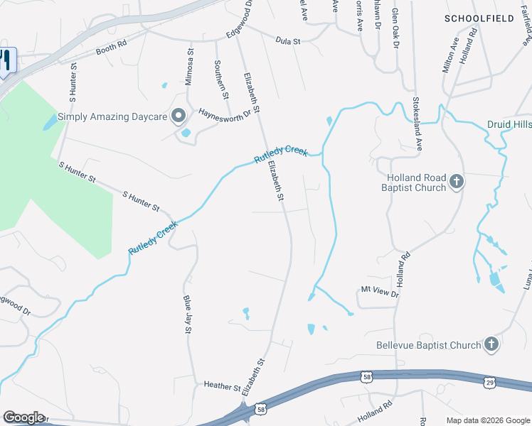 map of restaurants, bars, coffee shops, grocery stores, and more near 112 Oak Drive in Danville