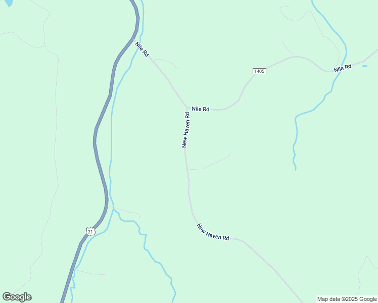map of restaurants, bars, coffee shops, grocery stores, and more near 3332 New Haven Road in Sparta