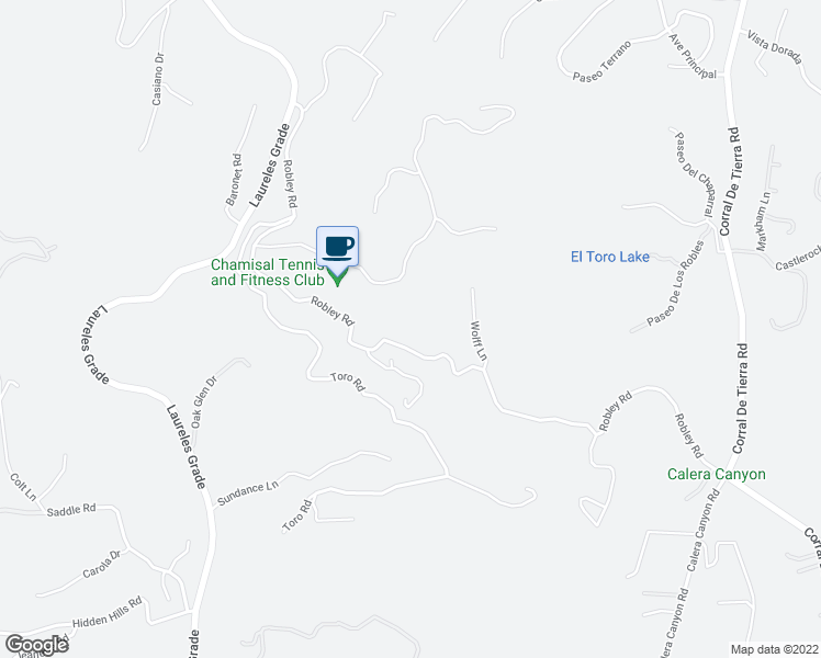 map of restaurants, bars, coffee shops, grocery stores, and more near 99 Robley Road in Salinas