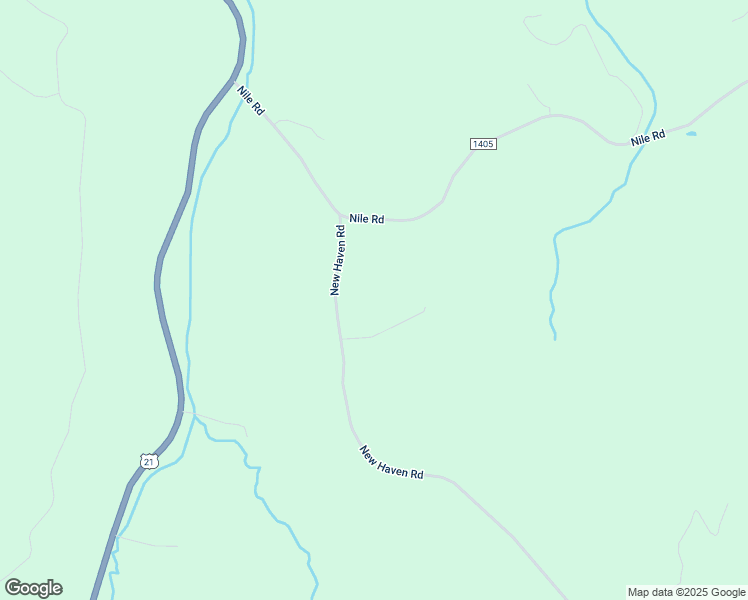 map of restaurants, bars, coffee shops, grocery stores, and more near 3332 New Haven Road in Sparta