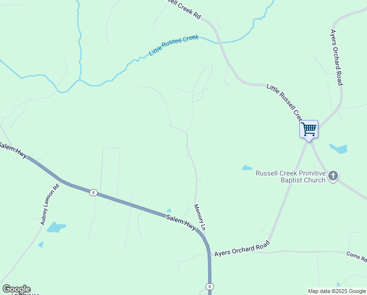 map of restaurants, bars, coffee shops, grocery stores, and more near 453 Memory Lane in Stuart