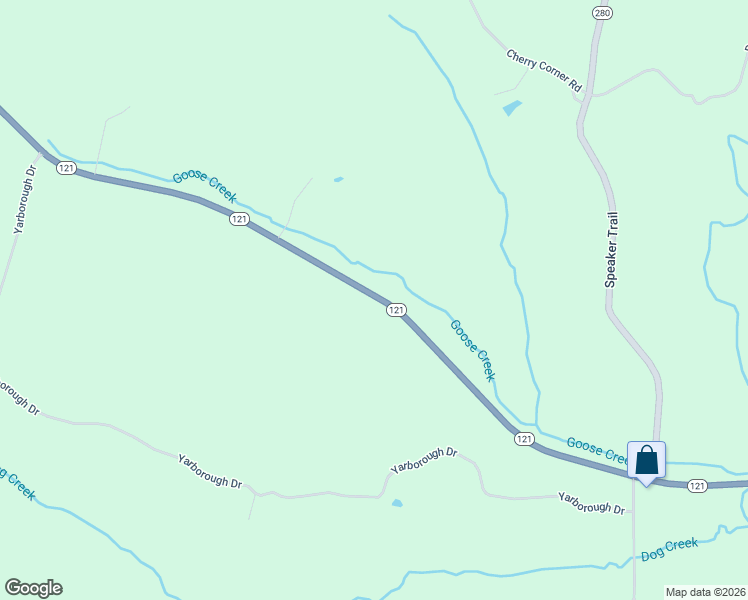 map of restaurants, bars, coffee shops, grocery stores, and more near 8642 Kentucky 121 in Murray