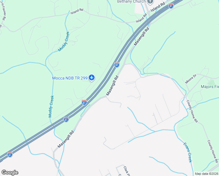 map of restaurants, bars, coffee shops, grocery stores, and more near 935 Masengill Road in Blountville