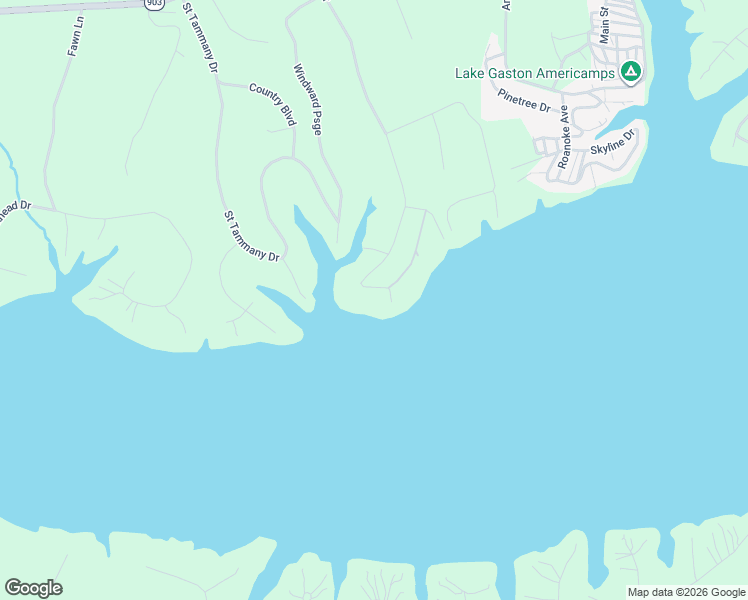 map of restaurants, bars, coffee shops, grocery stores, and more near 67 Anchor Drive in Bracey