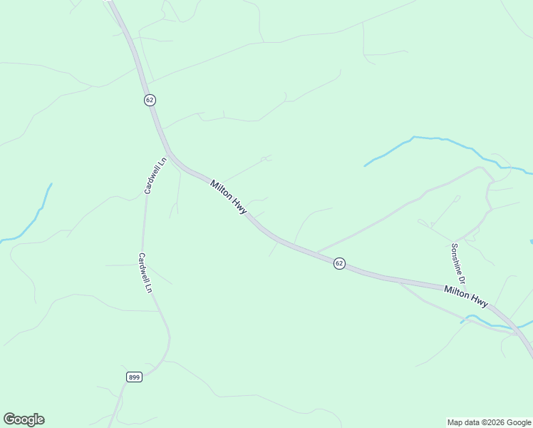 map of restaurants, bars, coffee shops, grocery stores, and more near 2583 Milton Highway in Ringgold