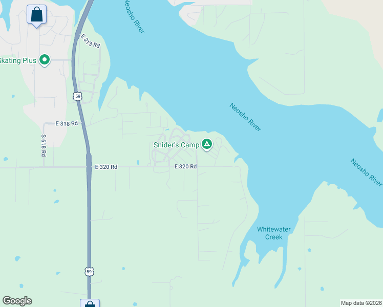 map of restaurants, bars, coffee shops, grocery stores, and more near in Grove