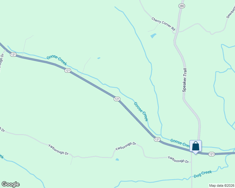 map of restaurants, bars, coffee shops, grocery stores, and more near 8642 Kentucky 121 in Murray