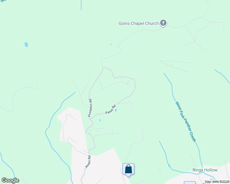 map of restaurants, bars, coffee shops, grocery stores, and more near 362 Sunrise View in Sneedville