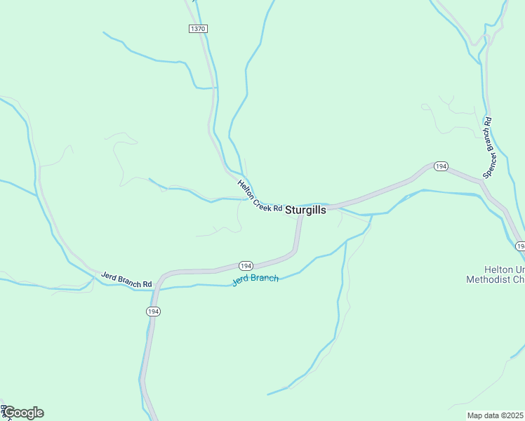 map of restaurants, bars, coffee shops, grocery stores, and more near 235 Helton Creek Road in Lansing